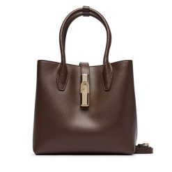 Torebka Furla. Brązowe torebki klasyczne damskie Furla, bez dodatków. Za 1,439.00 zł.