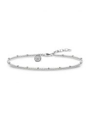 Thomas Sabo Srebrna bransoletka rozmiar: onesize. Szare bransoletki damskie thomas sabo, srebrne. Za 119.95 zł.