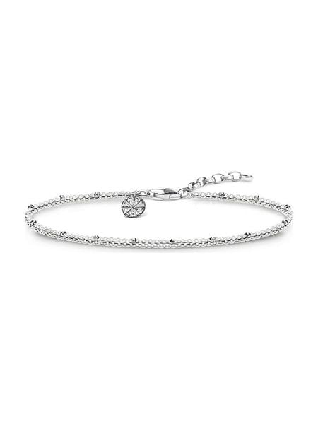 Thomas Sabo Srebrna bransoletka rozmiar: onesize. Szare bransoletki damskie thomas sabo, srebrne. Za 124.95 zł.