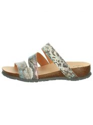 Think! Skórzane klapki "Julia" ze wzorem rozmiar: 39. Klapki damskie Think!, bez wzorów, z otwartym noskiem, bez obcasa, bez zapięcia. Za 262.95 zł.