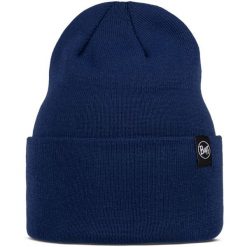 Czapka BUFF KNITTED BEANIE LILON. Niebieskie czapki damskie Buff, bez wzorów, z materiału. Za 95.00 zł.