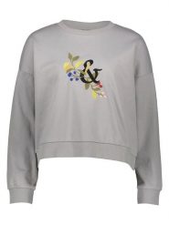 Vero Moda Bluza w kolorze szarym rozmiar: L. Szare bluzy damskie Vero Moda, l, bez wzorów, bez kaptura. Za 91.56 zł.