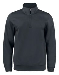 Clique Bluza z półzamkiem unisex z poliestru – black. Czarne bluzy damskie CLIQUE, s, bez wzorów, z poliesteru, bez kaptura. Za 166.52 zł.