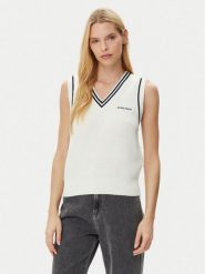 Guess Jeans Sweter W5GR02 Z3HM1 Écru Regular Fit. Swetry klasyczne damskie Guess Jeans, s, z bawełny, bez kołnierzyka. Za 149.00 zł.