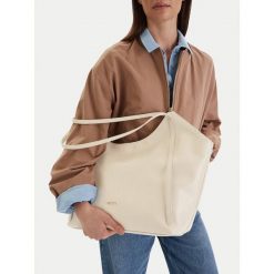 Torebka JENNY. Brązowe shopper bag Jenny, bez wzorów, bez dodatków. Za 149.99 zł.