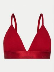 Calvin Klein Underwear Biustonosz braletka Lightly Lined Triangle 000QF7994E Bordowy. Czerwone biustonosze Calvin Klein Underwear, bez wzorów, z bawełny. Za 99.99 zł.