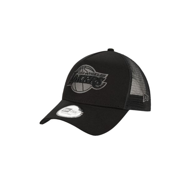 Czapka z daszkiem New Era 9FORTY LA Los Angeles Lakers Trucker 12523911. Czarne czapki z daszkiem damskie New Era, bez wzorów. Za 126.47 zł.