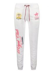 Geographical Norway Spodnie dresowe "Manille" w kolorze białym rozmiar: M. Białe spodnie dresowe damskie Geographical Norway, m, bez wzorów, z bawełny. Za 109.78 zł.