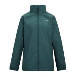 Kurtka Wodoodporna Damska Daysha II. Zielone kurtki damskie Regatta, l, bez wzorów, z elastanu, z kapturem. Za 238.99 zł.