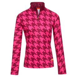 Bluza narciarska Damska Gareth & Lucas Eighty-Four. Czerwone bluzy damskie GARETH & LUCAS, na zimę, xl, bez wzorów, z elastanu, bez kaptura. Za 229.99 zł.
