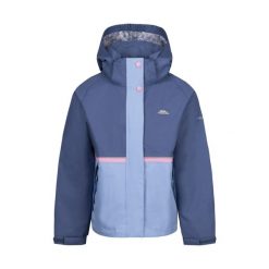 Trespass Allora - Damska kurtka przeciwdeszczowa Tp50 Bluetone. Niebieskie kurtki damskie Trespass, na lato, bez wzorów, bez kaptura. Za 316.99 zł.