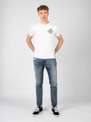 Diesel Jeansy "D-Strukt" | A03558-09E15 | Kobieta | Niebieski. Niebieskie jeansy damskie Diesel. W wyprzedaży za 549.00 zł.
