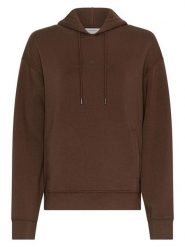 MOSS COPENHAGEN Bluza "Ima Q" w kolorze ciemnobrązowym rozmiar: XS/S. Brązowe bluzy damskie Moss Copenhagen, s, bez wzorów, bez kaptura. Za 126.45 zł.