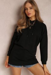 Czarna Bluza Alcousa. Czarne bluzy damskie Renee, s, bez wzorów, z dzianiny, bez kaptura. Za 69.99 zł.