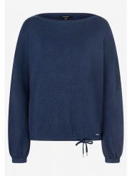 More & More Sweter w kolorze granatowym rozmiar: 38. Niebieskie swetry klasyczne damskie More & More, bez kołnierzyka. Za 114.17 zł.