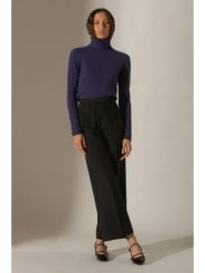 Perfect Cashmere Kaszmirowy golf w kolorze fioletowym rozmiar: M. Różowe golfy damskie Perfect Cashmere, m, bez wzorów, z kaszmiru, bez ramiączek. Za 347.99 zł.