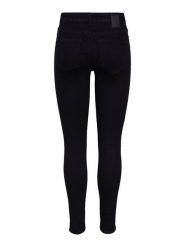 Pieces Dżinsy "Dana" - Skinny fit - w kolorze czarnym rozmiar: S/L30. Czarne jeansy damskie Pieces, z podwyższonym stanem. Za 92.21 zł.