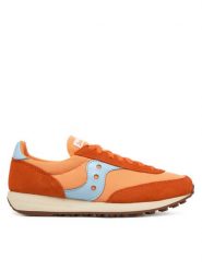 Saucony Sneakersy Trainer 80 S70884 7 Pomarańczowy. Brązowe obuwie sportowe damskie Saucony, z materiału, bez zapięcia. Za 289.99 zł.