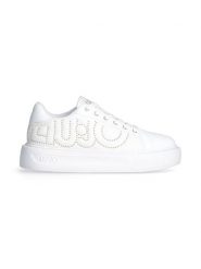 Liu Jo Sneakersy w kolorze białym rozmiar: 38. Białe obuwie sportowe damskie Liu Jo, bez zapięcia. Za 354.10 zł.