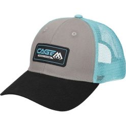 Czapka z daszkiem Mikado Cage Trucker UB027-CG. Szare czapki z daszkiem damskie Mikado, bez wzorów. Za 64.99 zł.