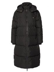 Guess Kurtka zimowa V5BL08 WGLW2 Czarny Regular Fit. Czarne kurtki damskie Guess, na zimę, l, z aplikacjami, z syntetyku, bez kaptura. Za 744.90 zł.