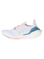 Adidas Buty "Ultraboost 22" ze wzorem do biegania rozmiar: 45 1/3. Obuwie sportowe damskie Adidas, bez zapięcia, do biegania. Za 262.29 zł.