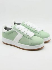 Bellucci Sneakersy w kolorze zielono-białym rozmiar: 39. Białe obuwie sportowe damskie Bellucci, bez zapięcia. Za 113.99 zł.