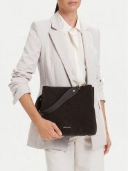 GINO ROSSI Torebka EO-TYLO-182-L Brązowy ciemny. Brązowe torebki klasyczne damskie Gino Rossi, ze skóry, bez dodatków. Za 499.99 zł.