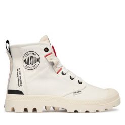 Trapery Palladium. Białe trapery damskie Palladium, bez zapięcia. Za 439.99 zł.