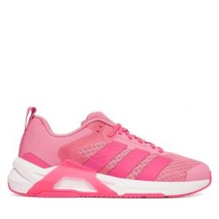 Buty na siłownię adidas. Czerwone obuwie sportowe damskie Adidas, na fitness i siłownię. Za 399.99 zł.