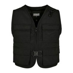 Kurtka damska Urban Classics Szorty tactical. Czarne kurtki damskie Urban Classics, s, bez wzorów, z nylonu, bez kaptura. Za 147.30 zł.