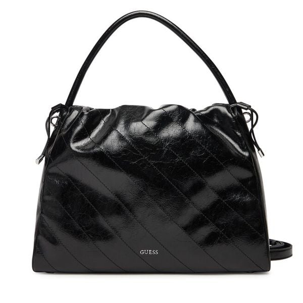 Torebka Guess. Czarne torebki klasyczne damskie Guess, bez dodatków. Za 369.99 zł.