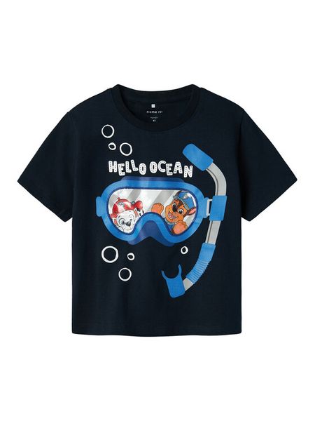 NAME IT T-Shirt Morish 13240711 Granatowy Standard Fit. Niebieskie t-shirty i koszulki chłopięce Name it, bez wzorów, z bawełny, bez kołnierzyka, bez ramiączek. Za 39.99 zł.