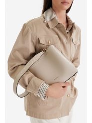 GINO ROSSI Torebka EO-LX10291 Écru. Torebki klasyczne damskie Gino Rossi, z materiału, bez dodatków. Za 279.99 zł.