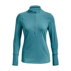 Bluza do biegania damska Under Armour Qualifier Run 2.0 Half Zip. Niebieskie bluzy damskie Under Armour, l, bez wzorów, bez kaptura. W wyprzedaży za 249.00 zł.