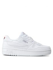 Fila Sneakersy Fxventuno Teens FFT0007.10004 Biały. Białe obuwie sportowe damskie Fila, ze skóry, bez zapięcia. Za 179.99 zł.
