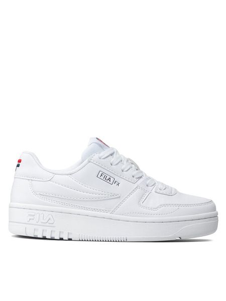 Fila Sneakersy Fxventuno Teens FFT0007.10004 Biały. Białe obuwie sportowe damskie Fila, ze skóry, bez zapięcia. Za 179.99 zł.