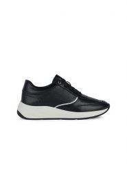 Geox Sneakersy "Cristael" w kolorze czarnym rozmiar: 37. Czarne obuwie sportowe damskie Geox, bez zapięcia. Za 162.49 zł.