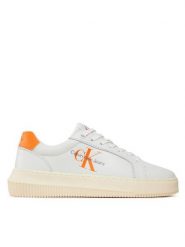 Calvin Klein Jeans Sneakersy Chunky Cupsole Laceup Mon Lth Wn YW0YW00823 Czarny. Czarne obuwie sportowe damskie Calvin Klein Jeans, z jeansu, bez zapięcia. Za 309.99 zł.