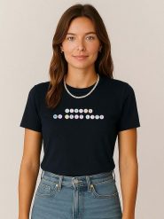 WOOOP Koszulka "Living My Best Life" w kolorze czarnym rozmiar: S. Czarne koszulki damskie Wooop, s, bez wzorów, z bawełny, bez kołnierzyka, bez ramiączek. Za 65.54 zł.