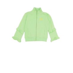 Bluza z pełny zamek błyskawiczny na co dzień. Zielone bluzy damskie LEONE 1947 APPAREL, bez wzorów, z bawełny, bez kaptura. W wyprzedaży za 112.15 zł.