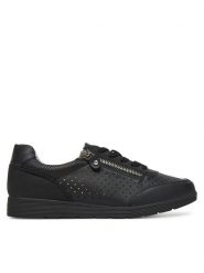 Clara Barson Sneakersy WS10003-07 Czarny. Czarne obuwie sportowe damskie Clara Barson, ze skóry, bez zapięcia. Za 89.99 zł.
