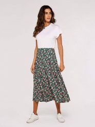 Apricot Spódnica w kolorze zielonym rozmiar: XS. Zielone spódnice damskie Apricot, na co dzień, xs, bez wzorów, z wiskozy, maxi. Za 78.99 zł.