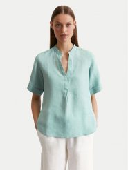 Marc O'Polo Koszula 516 1135 41069 Zielony Regular Fit. Zielone koszule damskie Marc O'Polo, bez wzorów, ze lnu, bez kołnierzyka, bez ramiączek. Za 189.99 zł.