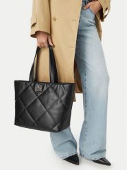 Nine West Torebka CEO-IVORY LANE-LDA9198 Czarny. Czarne shopper bag Nine West, bez wzorów, ze skóry, bez dodatków. Za 279.99 zł.