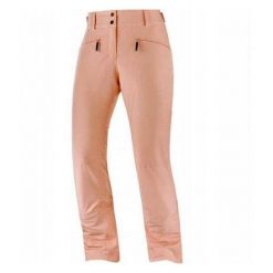 Damskie Spodnie Snowboardowe Edge. Czerwone spodnie sportowe damskie Salomon, bez wzorów, snowboardowy. Za 631.99 zł.