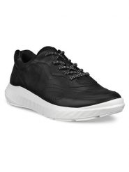 Ecco Skórzane sneakersy w kolorze czarnym rozmiar: 39. Czarne obuwie sportowe damskie ECCO, bez zapięcia. Za 325.79 zł.