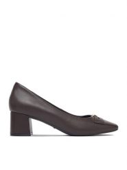 MEXX Czółenka EO-R26SS15331-01 Brązowy. Brązowe czółenka damskie Mexx, bez wzorów, ze skóry, bez obcasa. Za 369.99 zł.