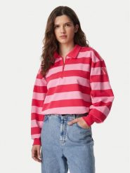 Adidas Spodnie dresowe Essentials Contemporary French Terry Longsleeve Polo KR3548 Różowy Regular Fit. Czerwone spodnie dresowe damskie Adidas, s, bez wzorów, z bawełny. Za 278.99 zł.