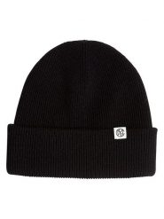 MOSS COPENHAGEN Wełniana czapka beanie "Lowee" w kolorze czarnym rozmiar: onesize. Czarne czapki damskie Moss Copenhagen, bez wzorów, z materiału. Za 118.95 zł.